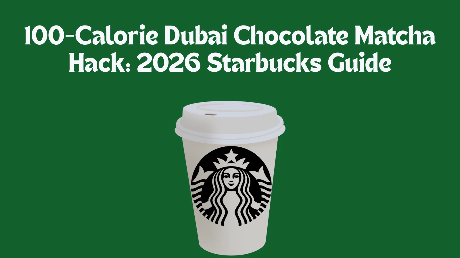 100-Calorie Dubai Chocolate Matcha