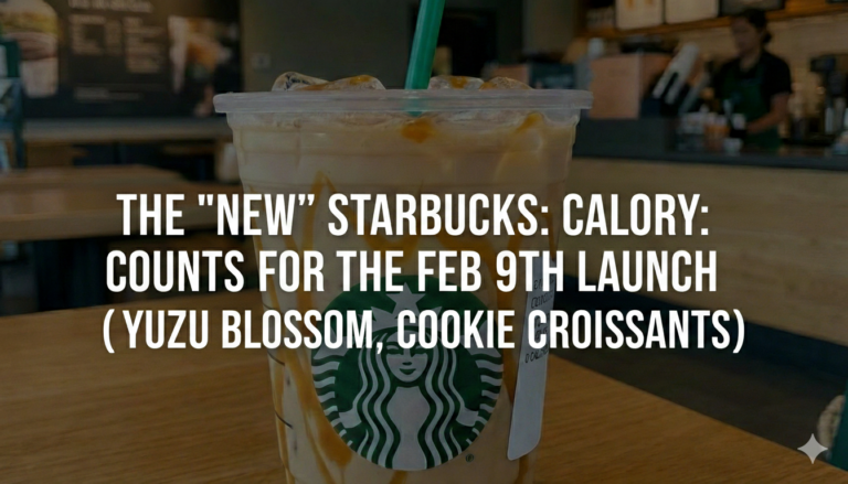 The 2026 Starbucks Bakery Launch: Calorie & Macro Guide for “Crafted to Crave”