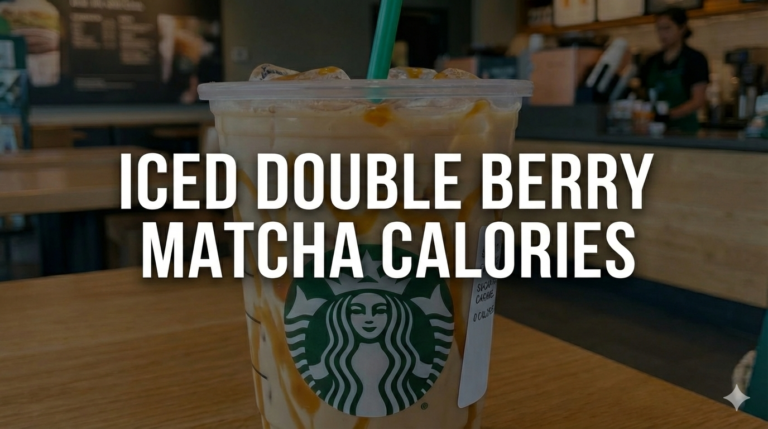 Iced Double Berry Matcha Calories