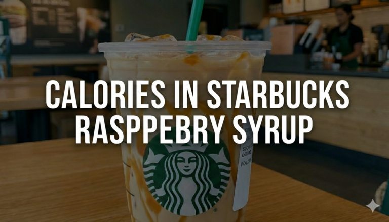 calories in Starbucks raspberry syrup