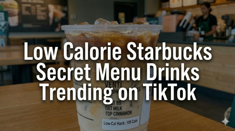 Low Calorie Starbucks Secret Menu Drinks Trending on TikTok