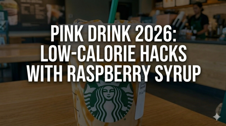 Pink Drink 2026: Low-Calorie Hacks With Raspberry Syrup
