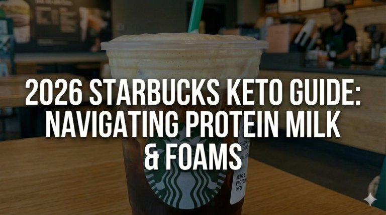 2026 Starbucks Keto Guide: Navigating Protein Milk & Foams